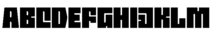 DORutorSteel Bold Instance Font UPPERCASE