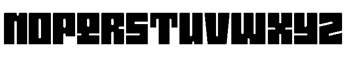 DORutorSteel Bold Instance Font UPPERCASE