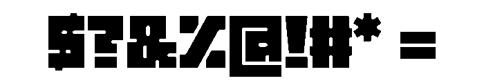 DORutorSteel Bold Font OTHER CHARS