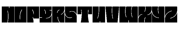 DORutorStone Black Font UPPERCASE