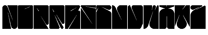 DOT19 Regular Font UPPERCASE