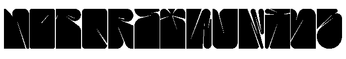 DOT19 Regular Font LOWERCASE