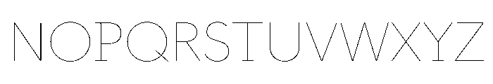 Documan TRIAL Lazer Instance Font UPPERCASE