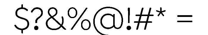 Documan TRIAL Light Instance Font OTHER CHARS
