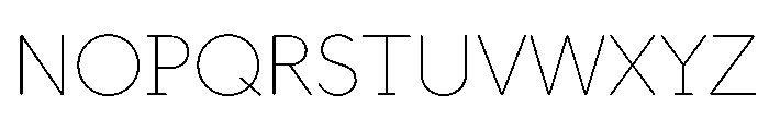 Documan TRIAL Thin Instance Font UPPERCASE
