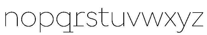 Documan TRIAL Thin Instance Font LOWERCASE