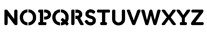 DocumanSTC TRIAL Bold Instance Font UPPERCASE