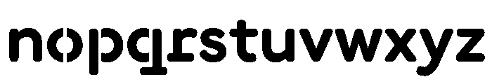 DocumanSTC TRIAL Bold Instance Font LOWERCASE