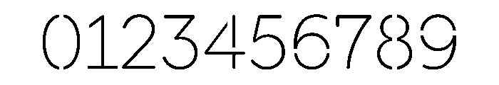 DocumanSTC TRIAL ExtraLight Instance Font OTHER CHARS