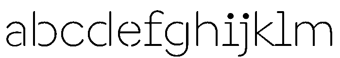 DocumanSTC TRIAL ExtraLight Instance FONT