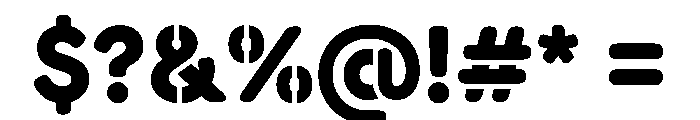 DocumanSTC TRIAL Heavy Instance Font OTHER CHARS