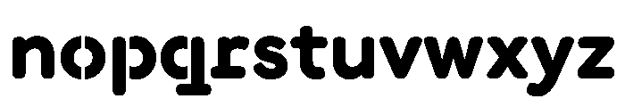 DocumanSTC TRIAL Heavy Instance Font LOWERCASE