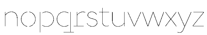 DocumanSTC TRIAL Lazer Instance Font LOWERCASE