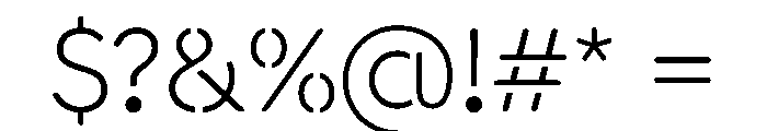 DocumanSTC TRIAL Light Instance Font OTHER CHARS