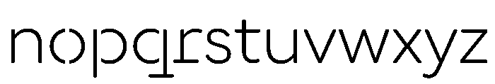 DocumanSTC TRIAL Light Instance Font LOWERCASE