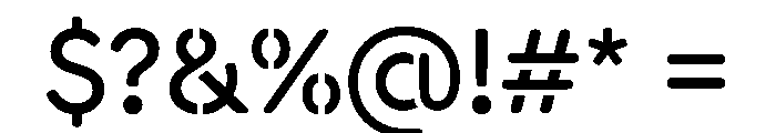 DocumanSTC TRIAL Medium Instance Font OTHER CHARS