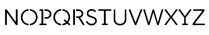 DocumanSTC TRIAL Regular Instance Font UPPERCASE