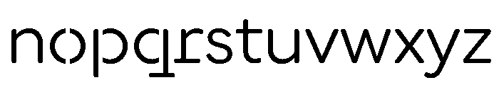 DocumanSTC TRIAL Regular Instance Font LOWERCASE