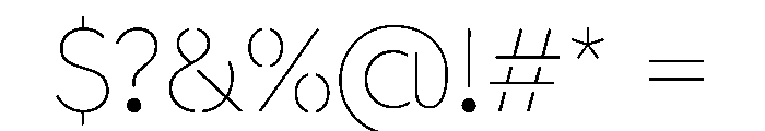 DocumanSTC TRIAL Thin Instance Font OTHER CHARS