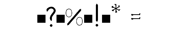 Doggy Dachshund Font OTHER CHARS