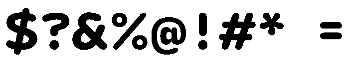 DolphKAA Bold Font OTHER CHARS