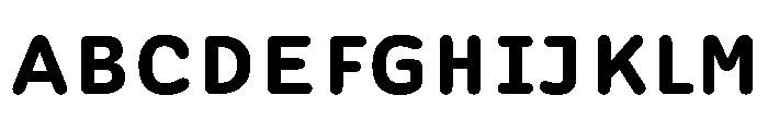 DolphKAA Bold Font UPPERCASE