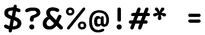DolphKAA Medium Font OTHER CHARS