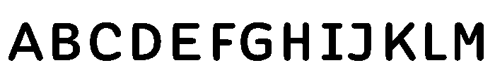 DolphKAA Medium Font UPPERCASE