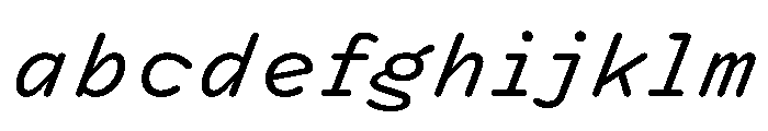 DolphKAA RegularItalic FONT