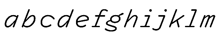 DolphKAATest LightItalic FONT