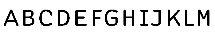 DolphKAATest Regular Font UPPERCASE