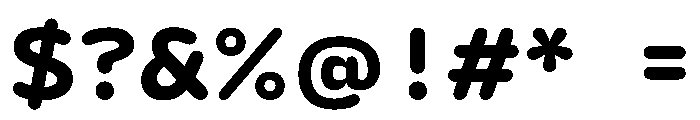 DolphKOO Bold Font OTHER CHARS