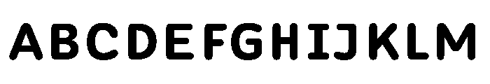 DolphKOO Bold Font UPPERCASE