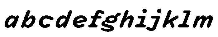 DolphKOO BoldItalic FONT