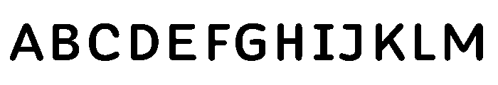 DolphKOOTest Medium Font UPPERCASE