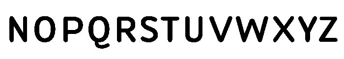 DolphKOOTest Medium Font UPPERCASE