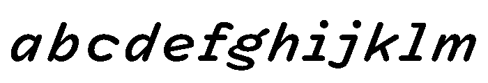 DolphKOOTest MediumItalic FONT