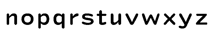 DolphKOOTest Medium Font LOWERCASE