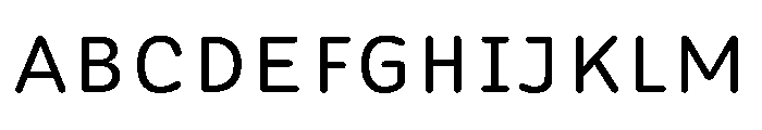DolphKOOTest Regular Font UPPERCASE
