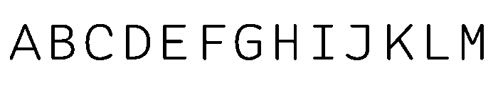 DolphYY Light Font UPPERCASE