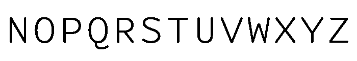 DolphYY Light Font UPPERCASE