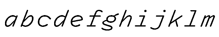 DolphYY LightItalic FONT