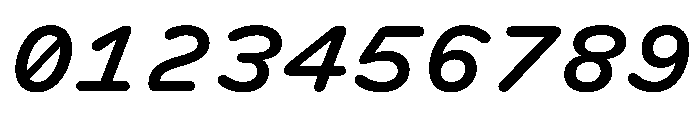 DolphYYTest MediumItalic Font OTHER CHARS