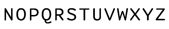 DolphYYTest Regular Font UPPERCASE