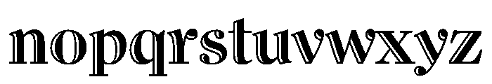 Dominus Regular Font LOWERCASE