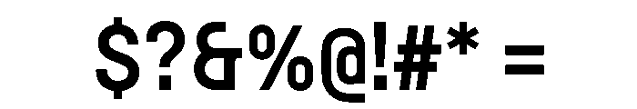 Doumbar Medium Font OTHER CHARS