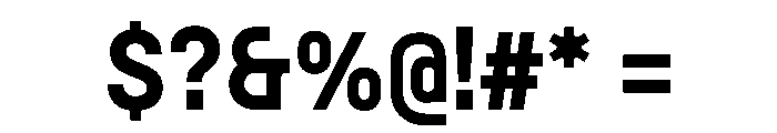 Doumbar PlateSemiBold Font OTHER CHARS