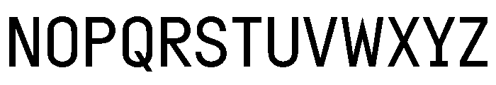 Doumbar Regular Font UPPERCASE