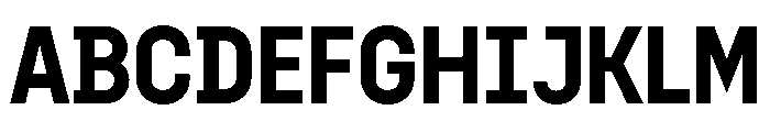 Doumbar SemiBold Font UPPERCASE