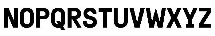 Doumbar SemiBold Font UPPERCASE